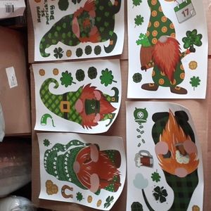 9 sheet set - window clings